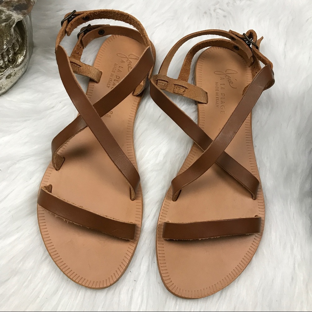 Joie brown SOCOA la playa gladiator sandals 4for125